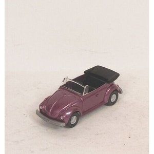 Wiking Volkswagon VW Beetle 1303 Cabriolet Diecast 1:87 Vintage Purple Germany